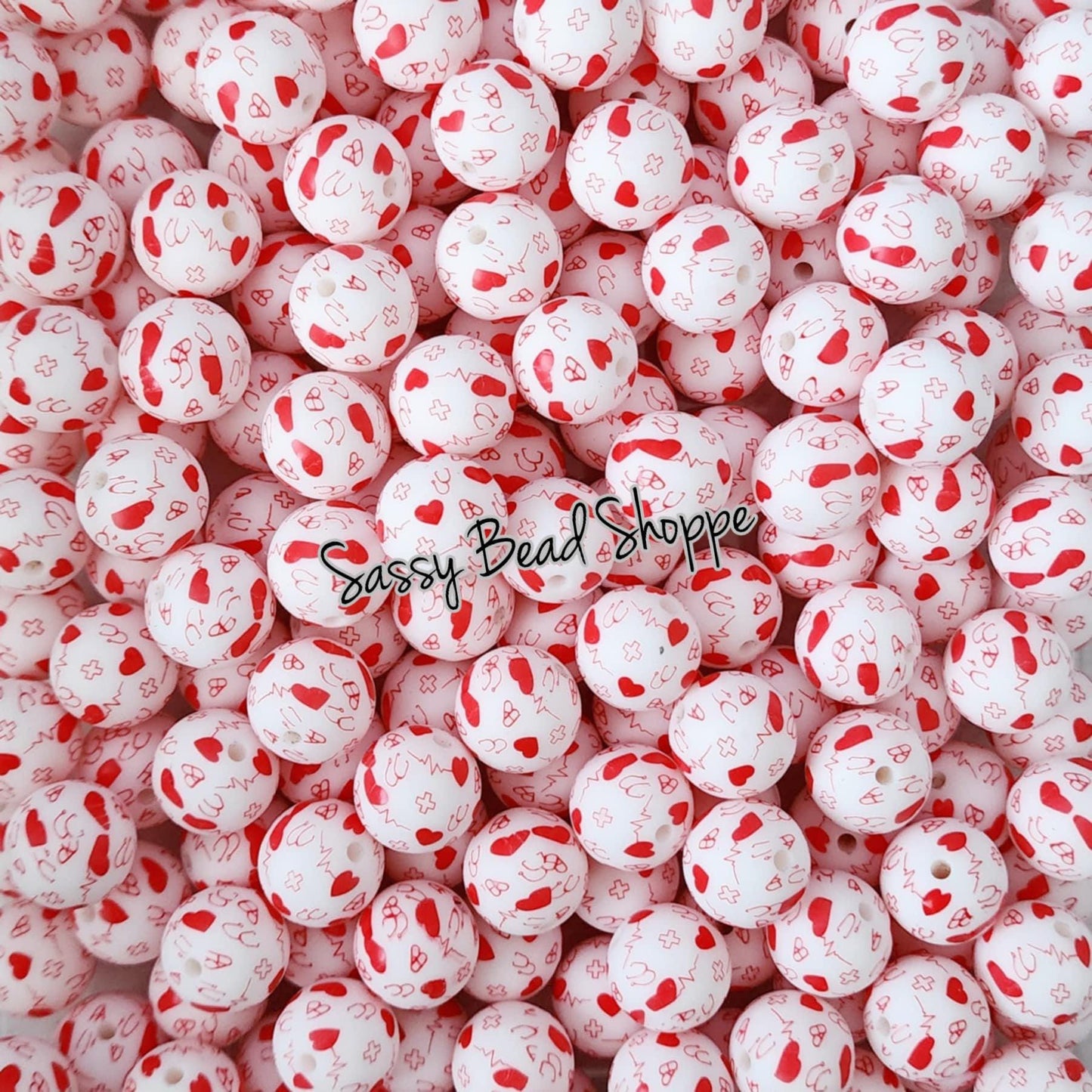 15mm Medical Silicone Beads - Sassy Bead Shoppe