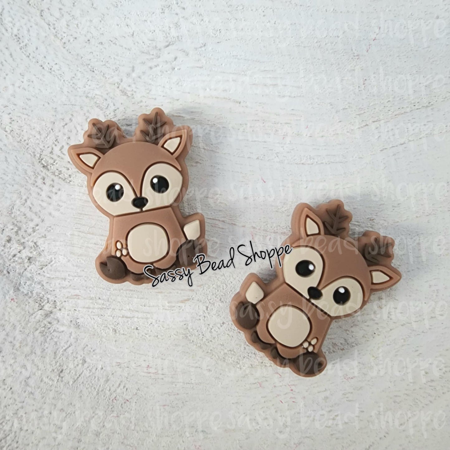 Deer Focal Beads - Sassy Bead Shoppe