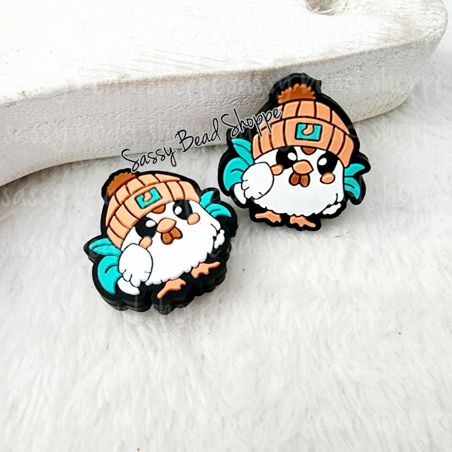 Chill Turkey Focal Beads - Sassy Bead Shoppe