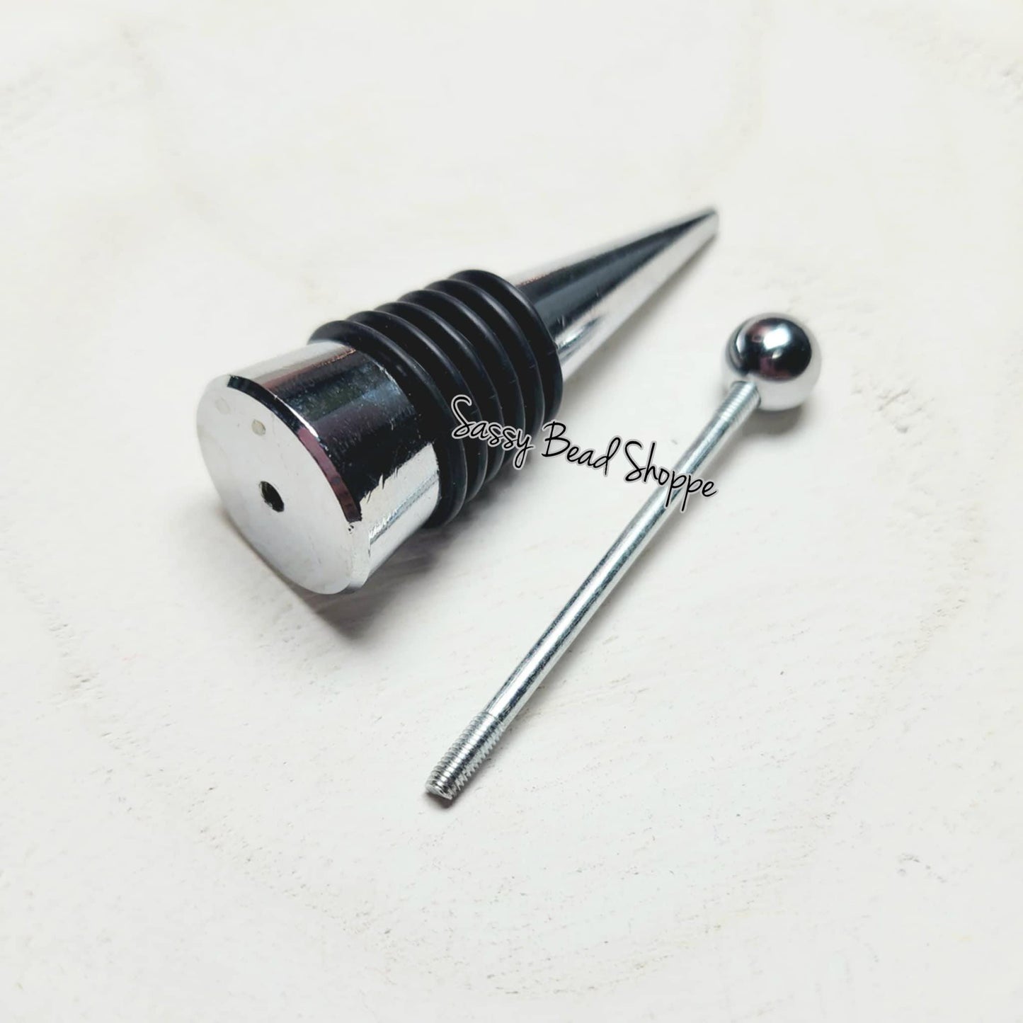 Beadable Wine Stopper Blank - Sassy Bead Shoppe