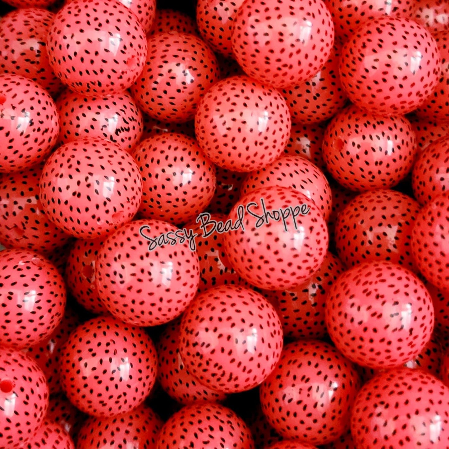 20MM Pink Seeds Beads - Sassy Bead Shoppe