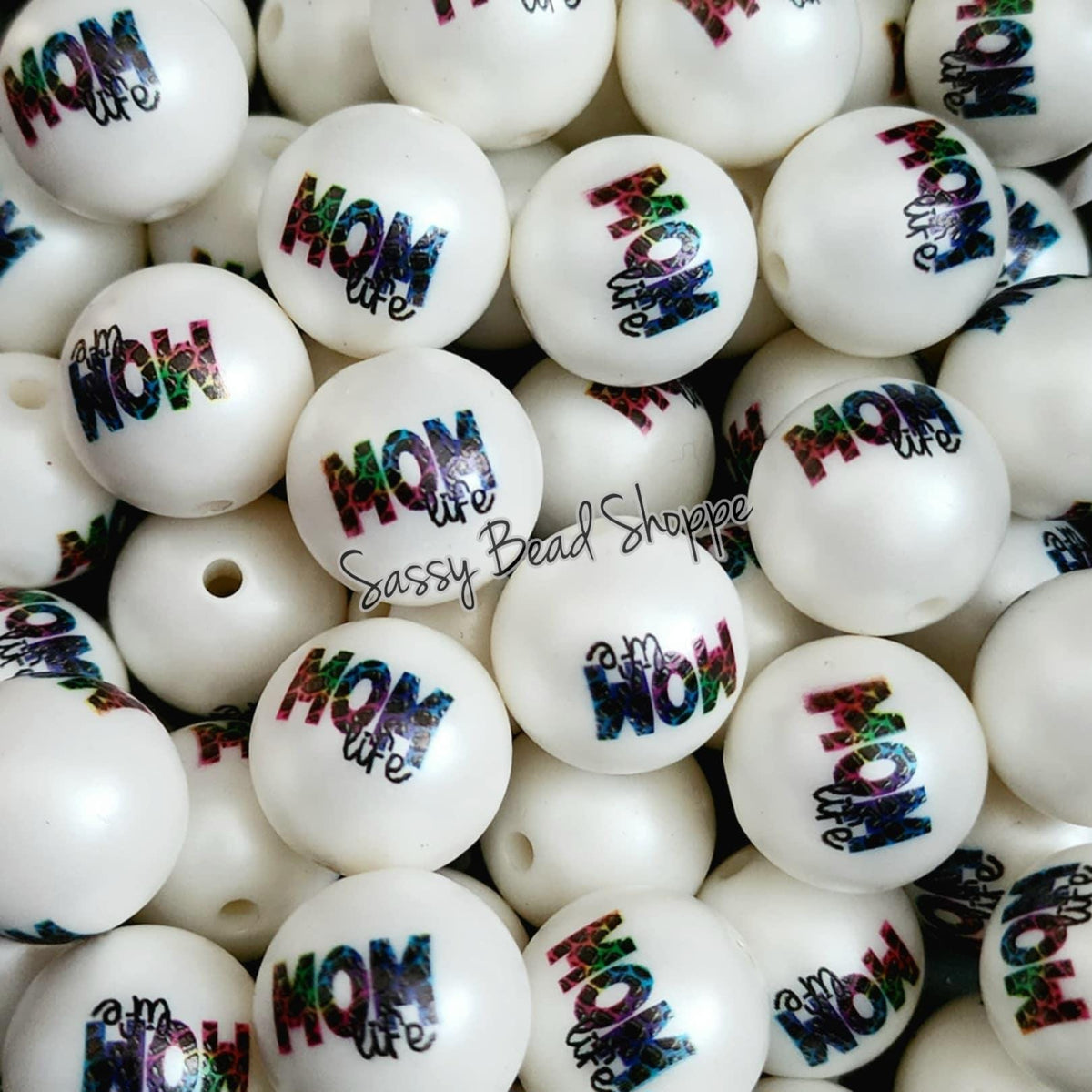 20MM Mom Life Beads