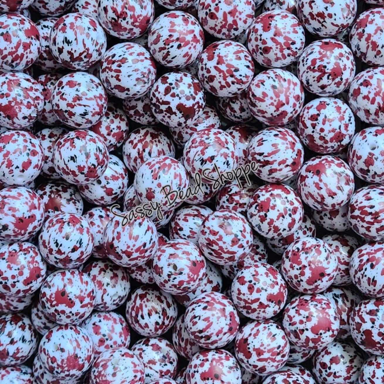 20MM Cowhide Beads - Sassy Bead Shoppe