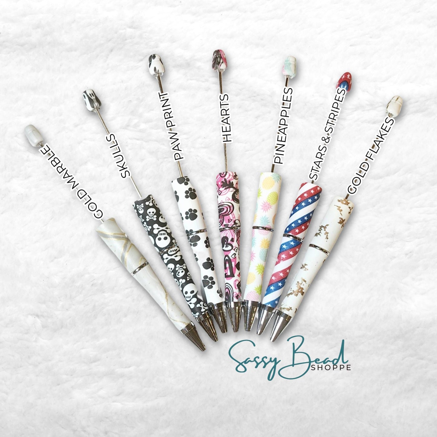 Printed Beadable Pens - Sassy Bead Shoppe