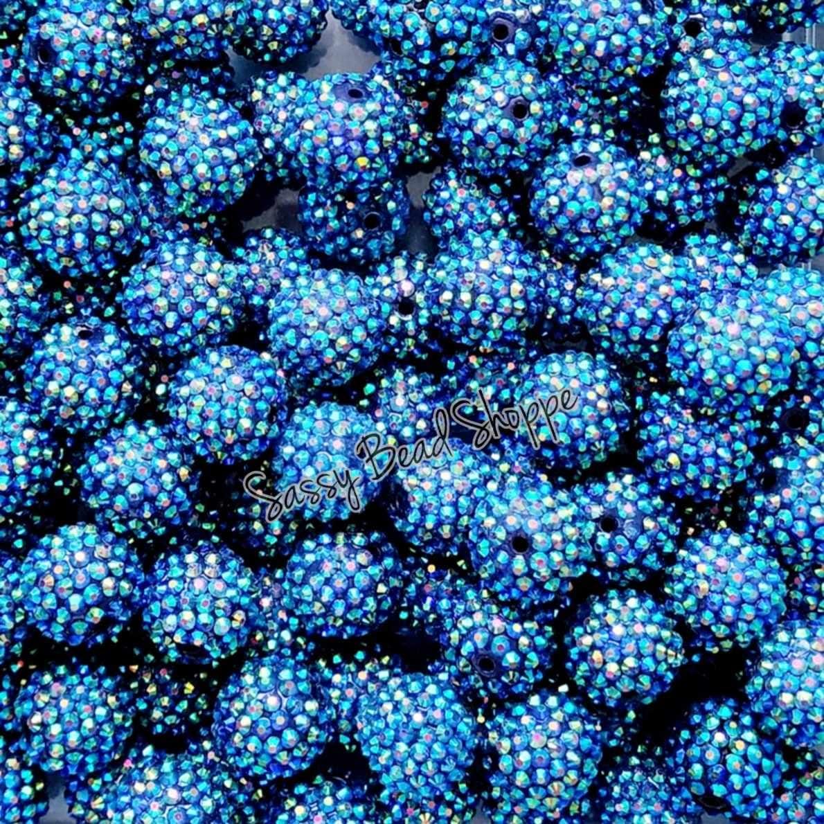 20MM Royal Rhinestone Beads