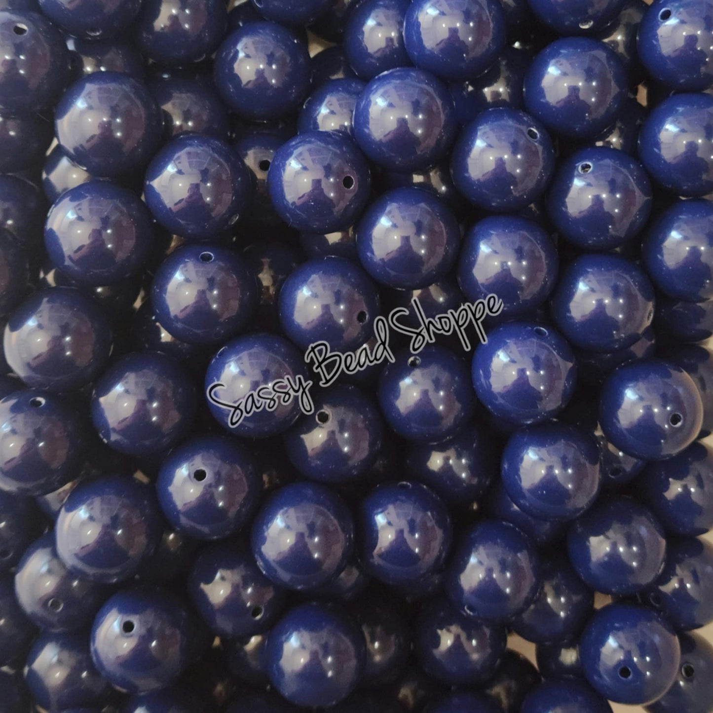 20MM Navy Beads