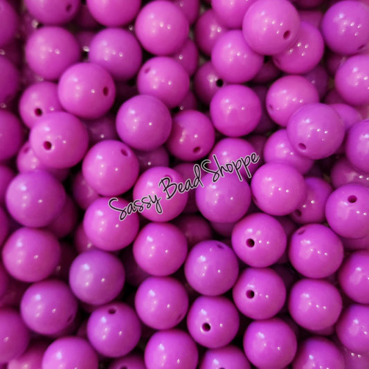 20MM Light Grape Beads - Sassy Bead Shoppe