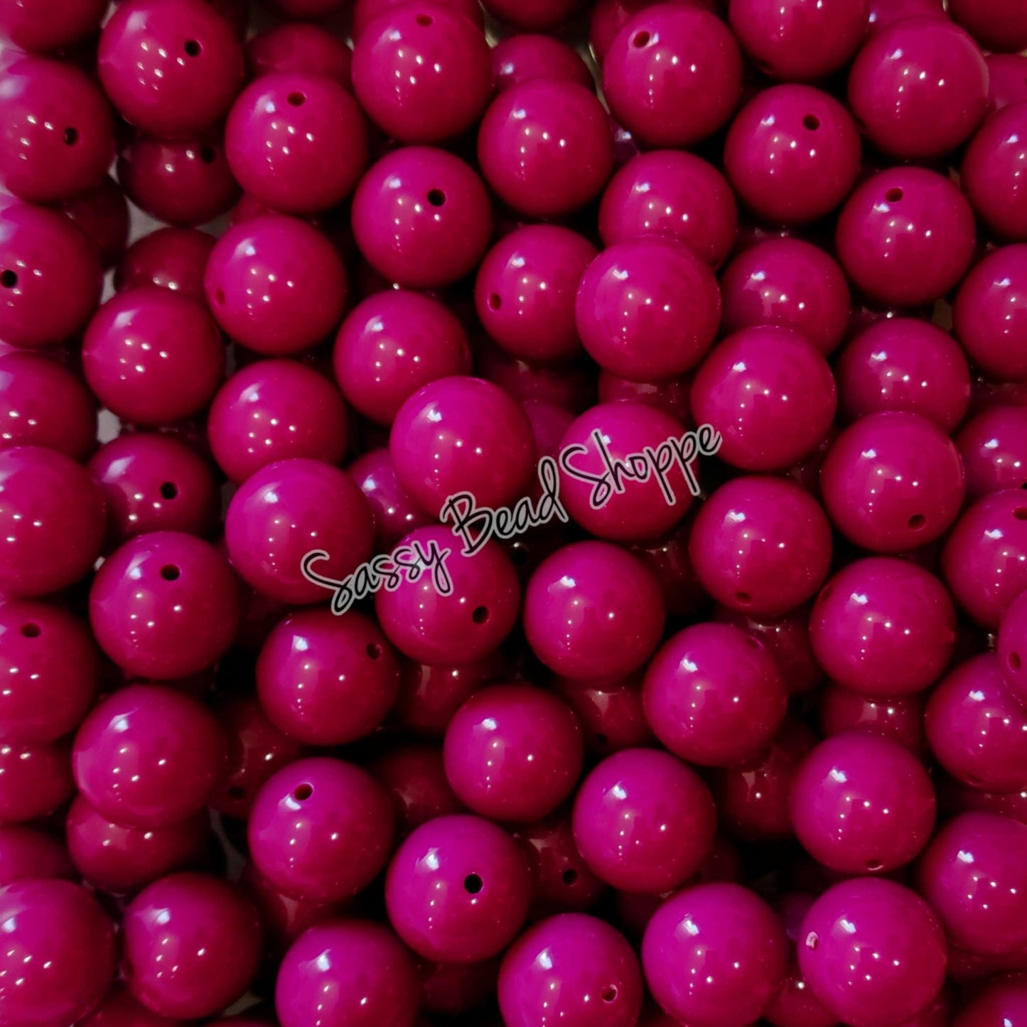 20MM Dark Berry Beads