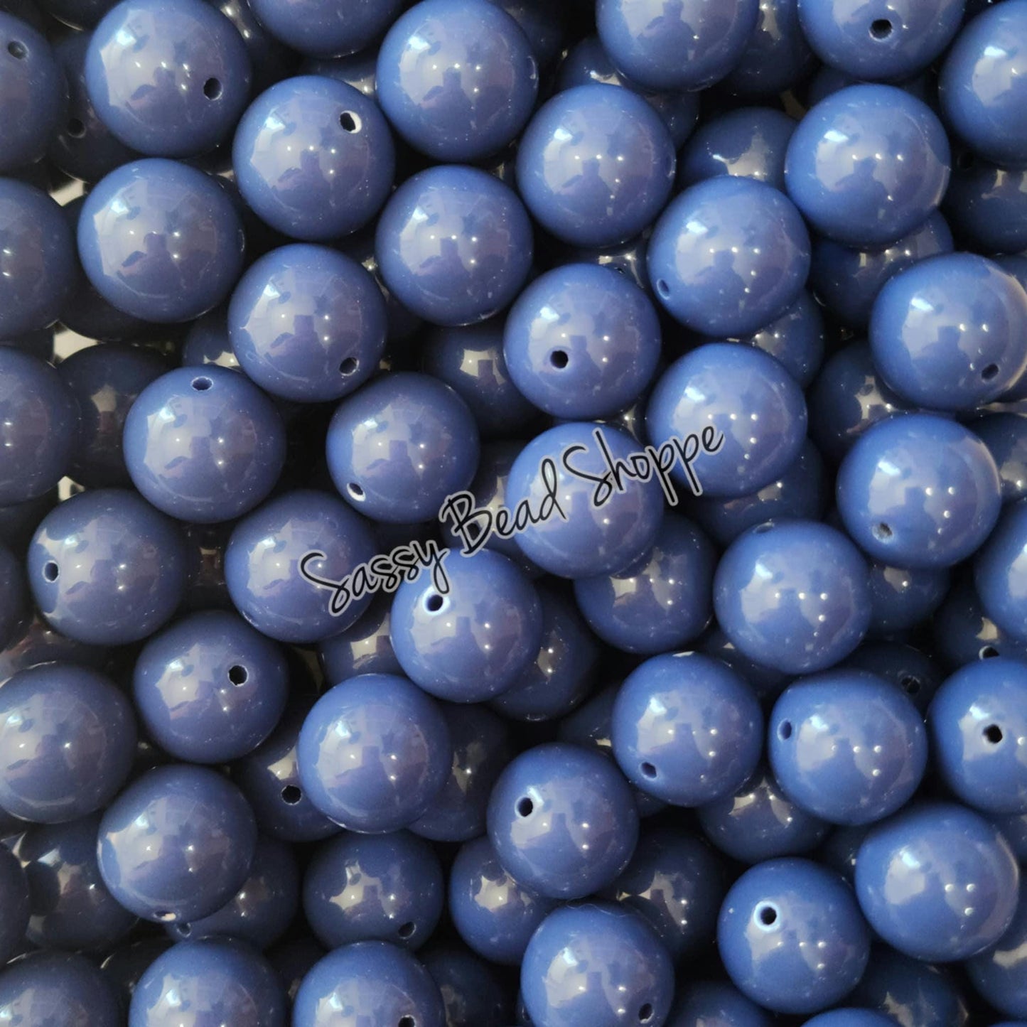 20MM Cobalt Beads - Sassy Bead Shoppe