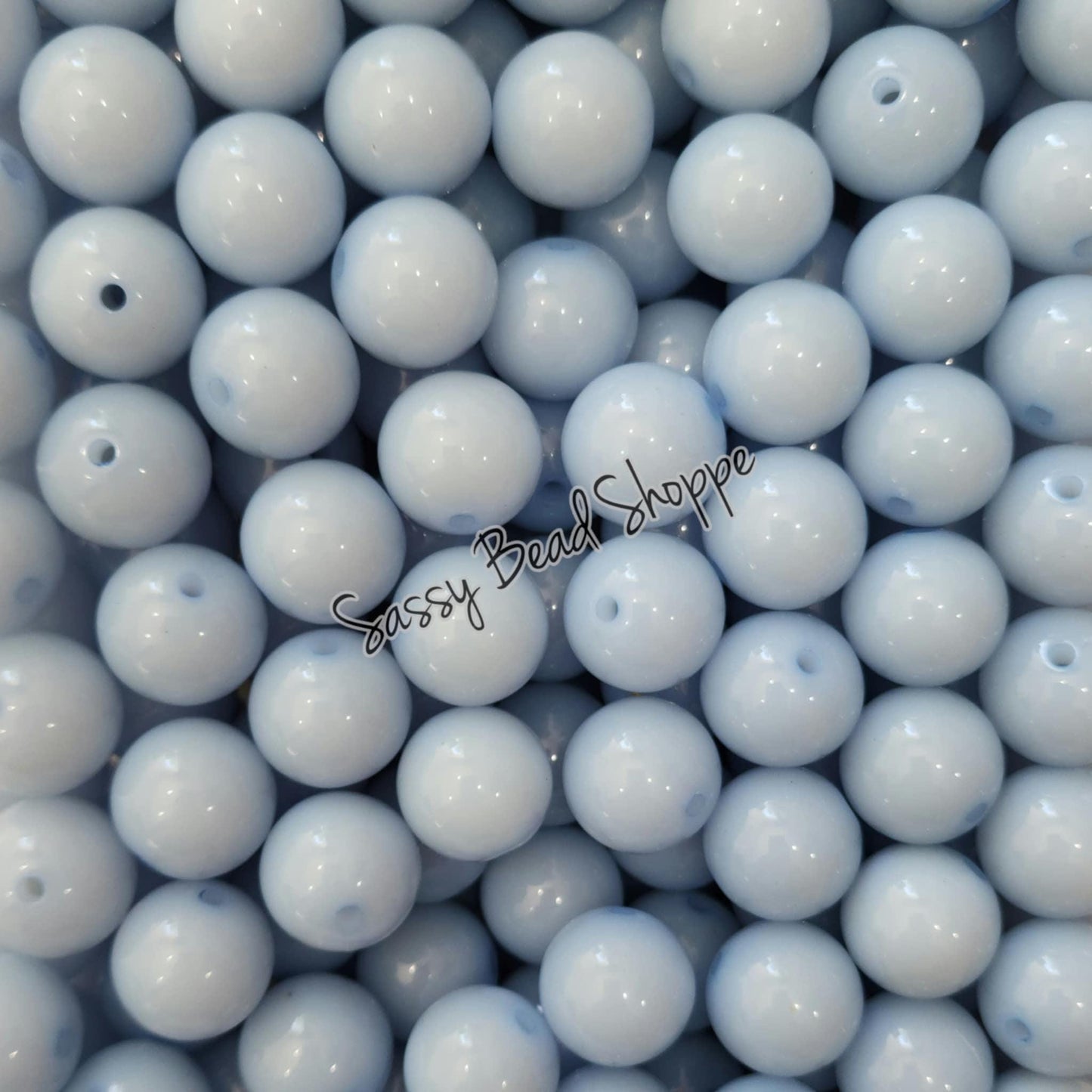 20MM Baby Blue Jelly Beads
