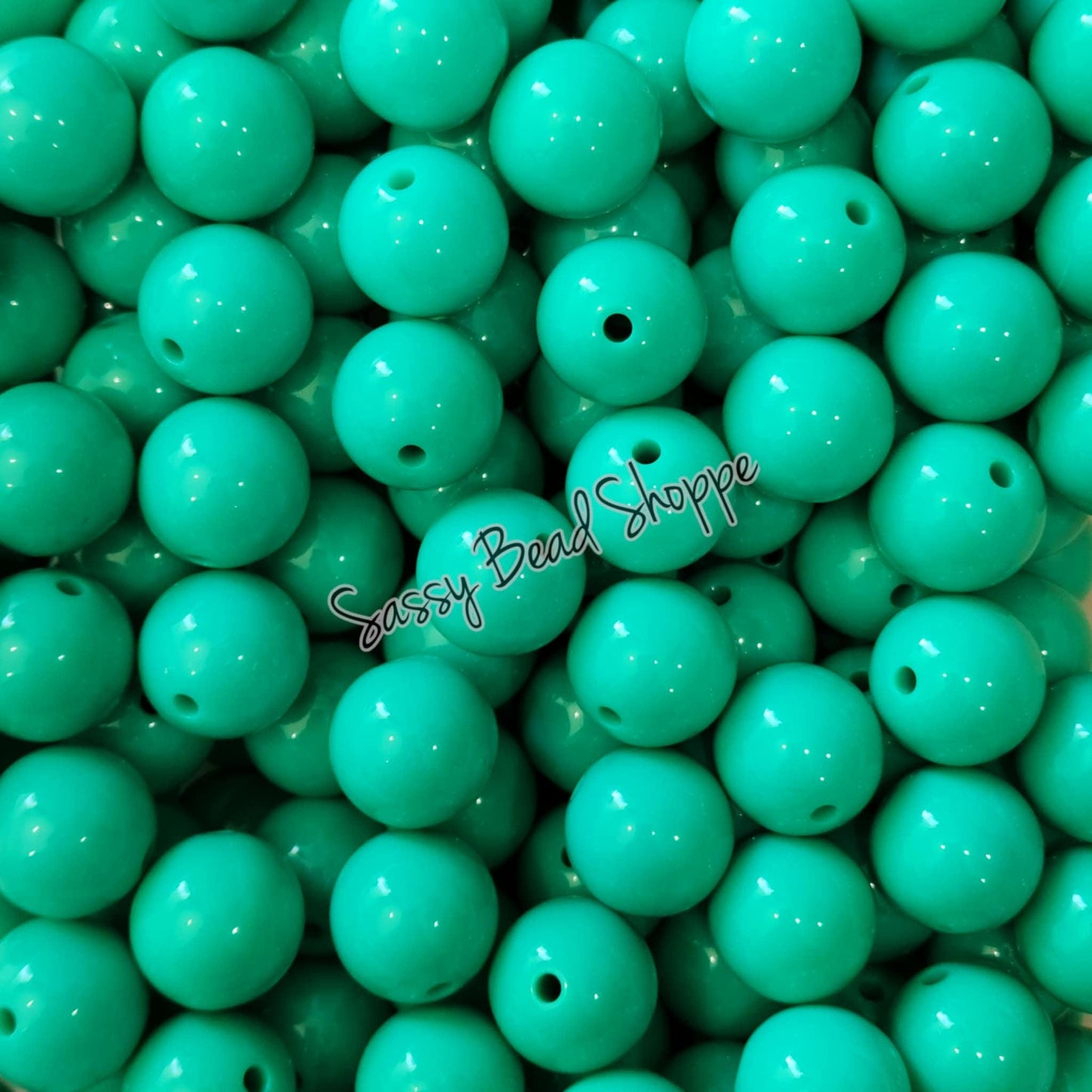 20MM Teal Beads