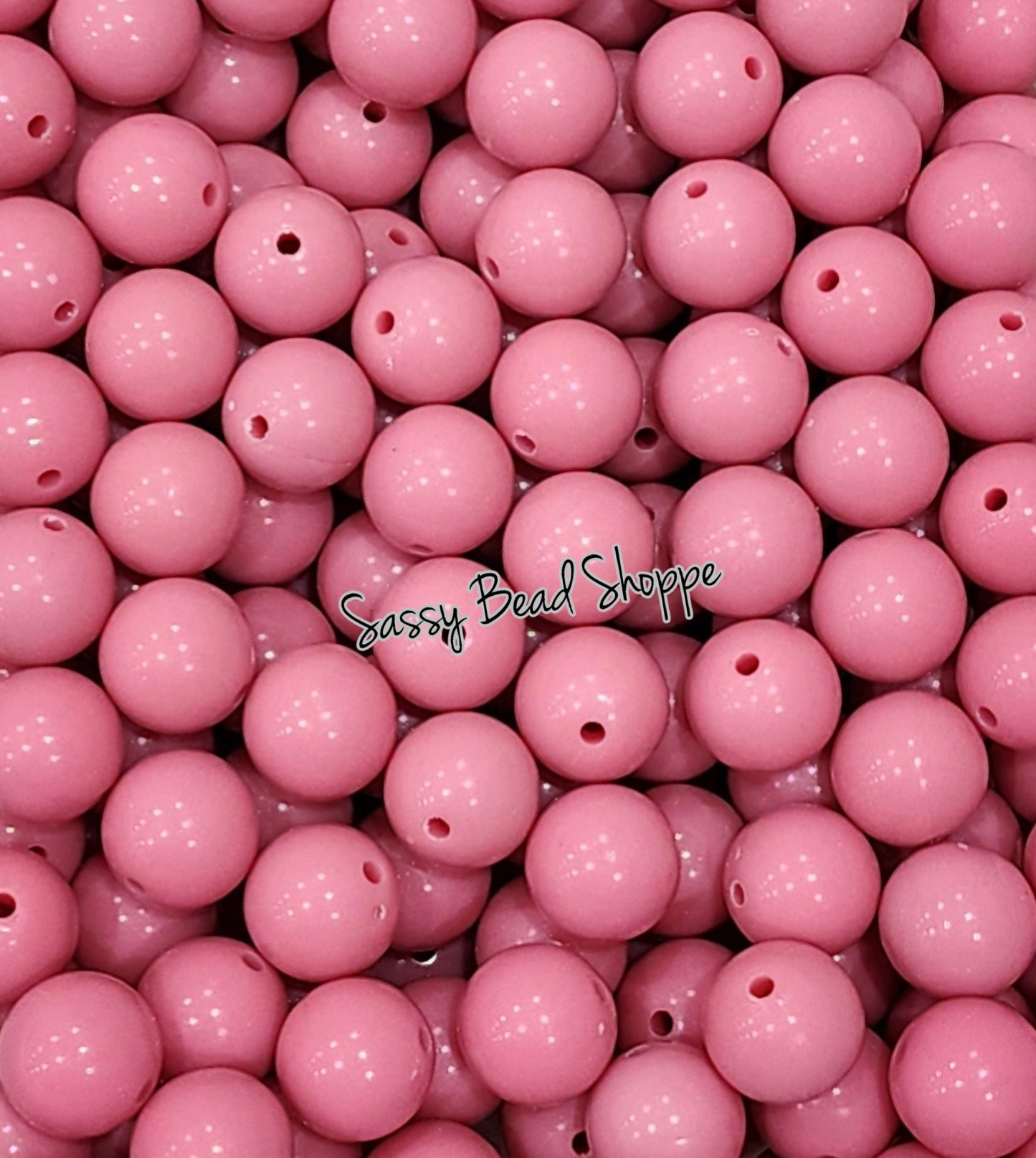 20MM Dusty Rose Beads