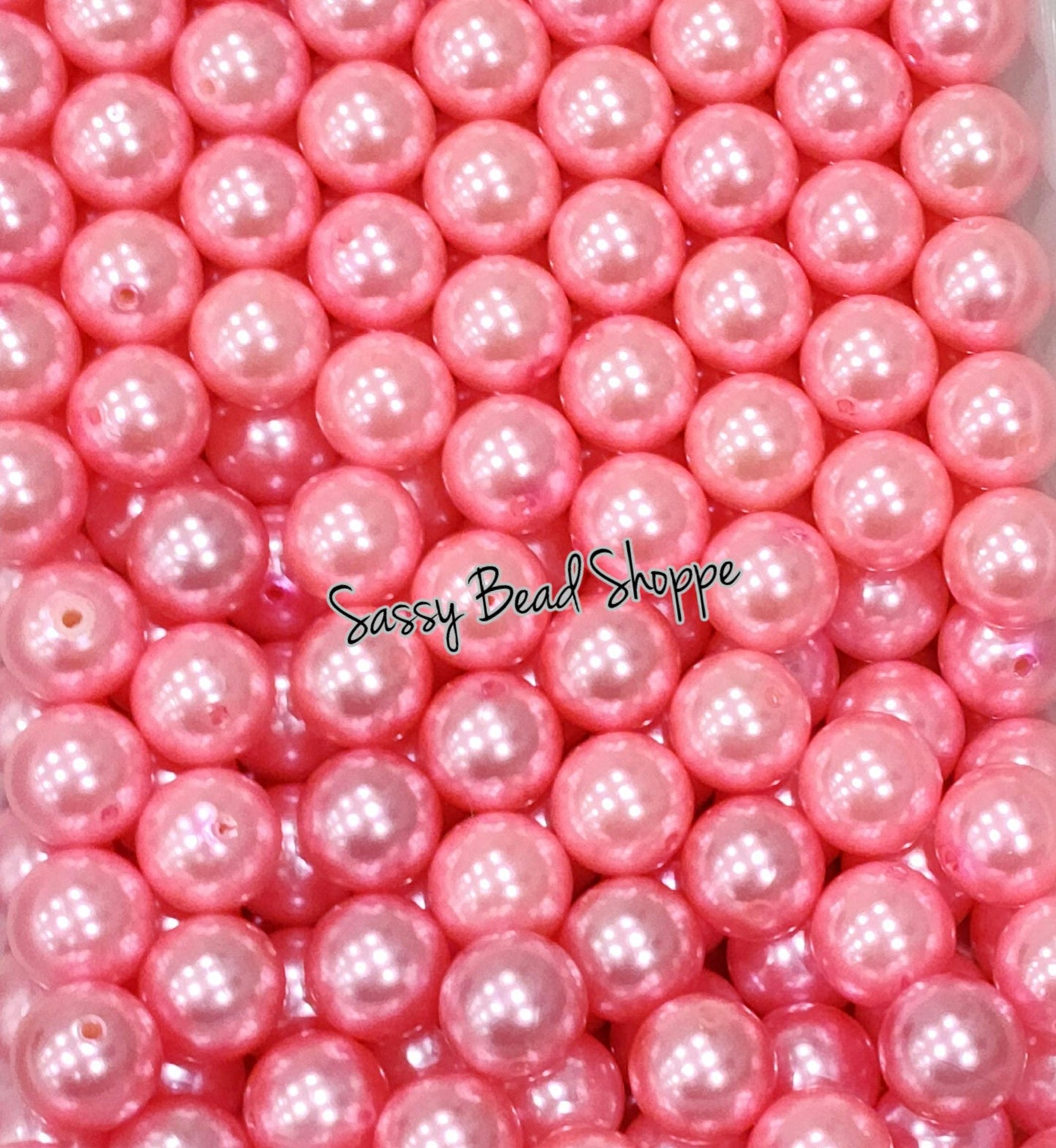 20MM Pink Pearl Beads