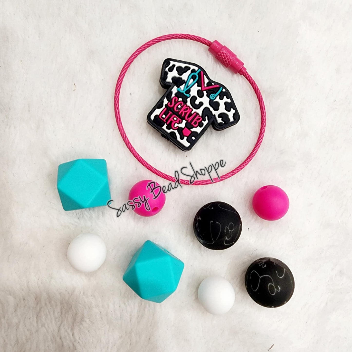 Nurse Love Tumbler Charm Kit - Sassy Bead Shoppe