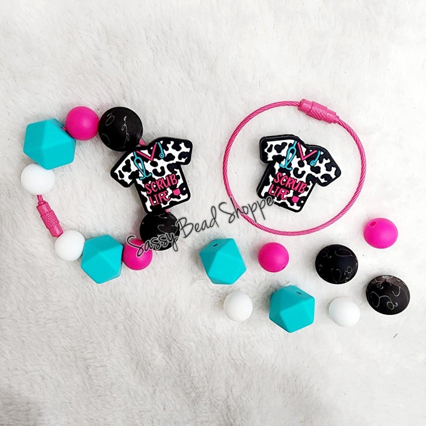 Nurse Love Tumbler Charm Kit - Sassy Bead Shoppe