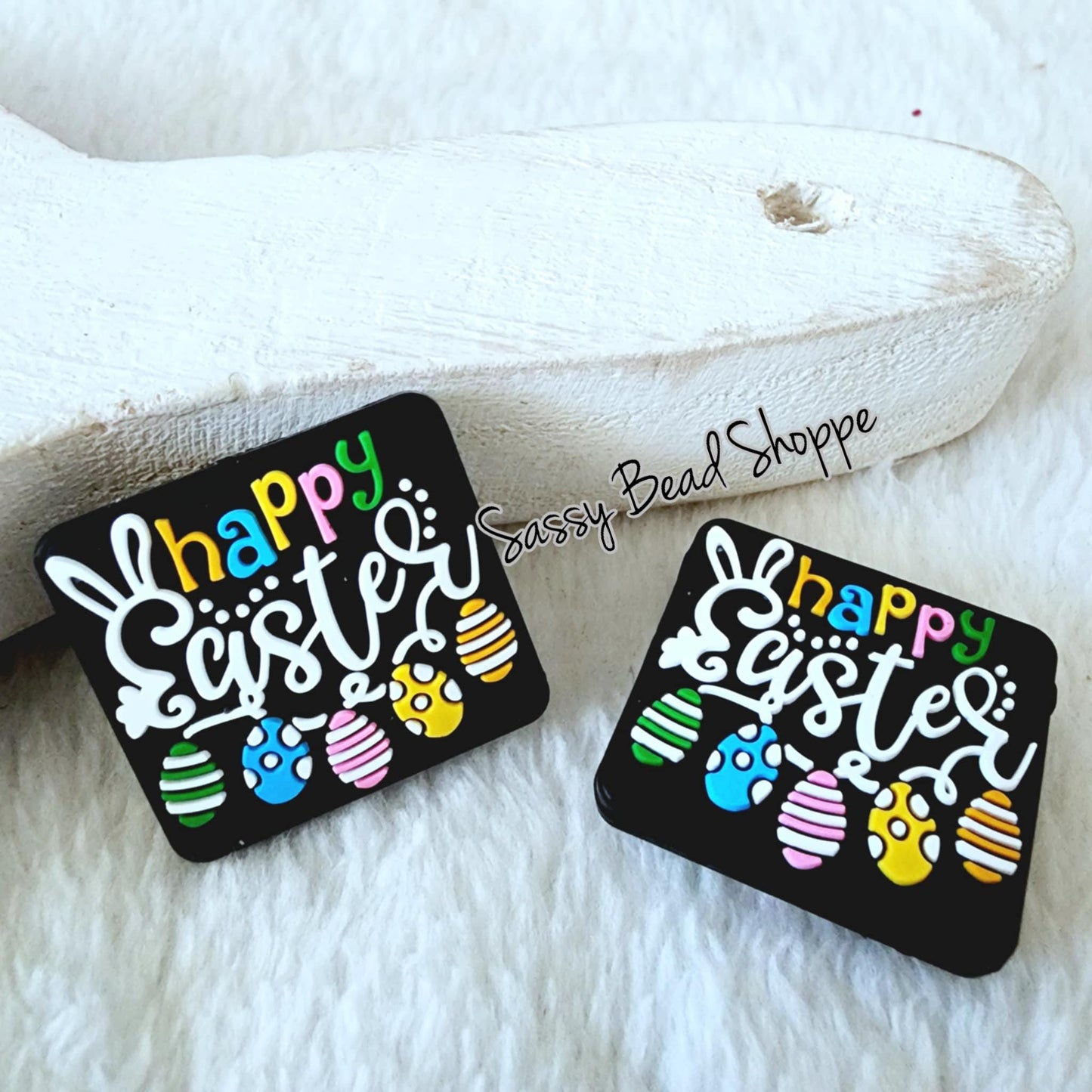 Happy Easter Focal Beads - Sassy Bead Shoppe