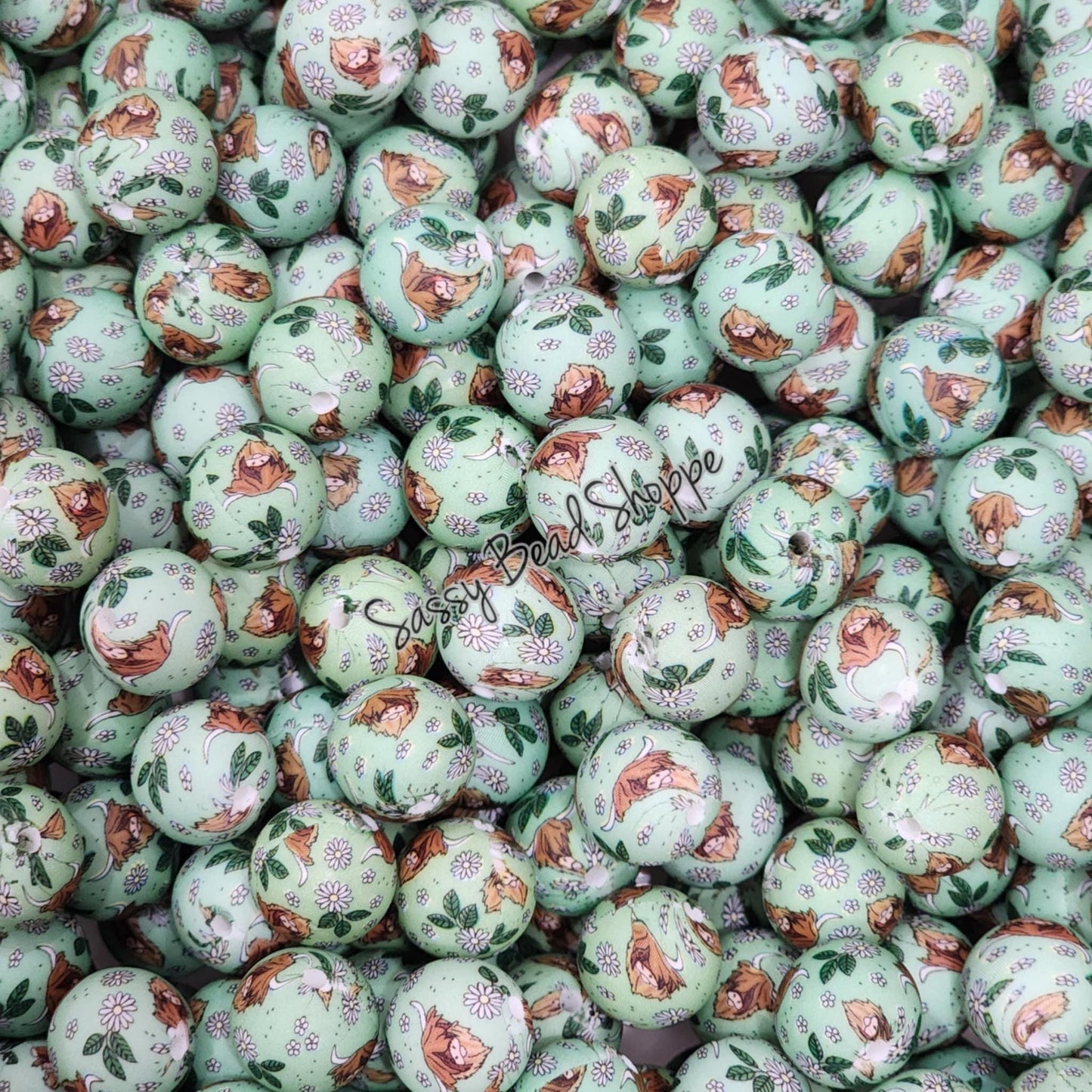 Sassy Bead Shoppe
Daisy Highland Silicone Beads