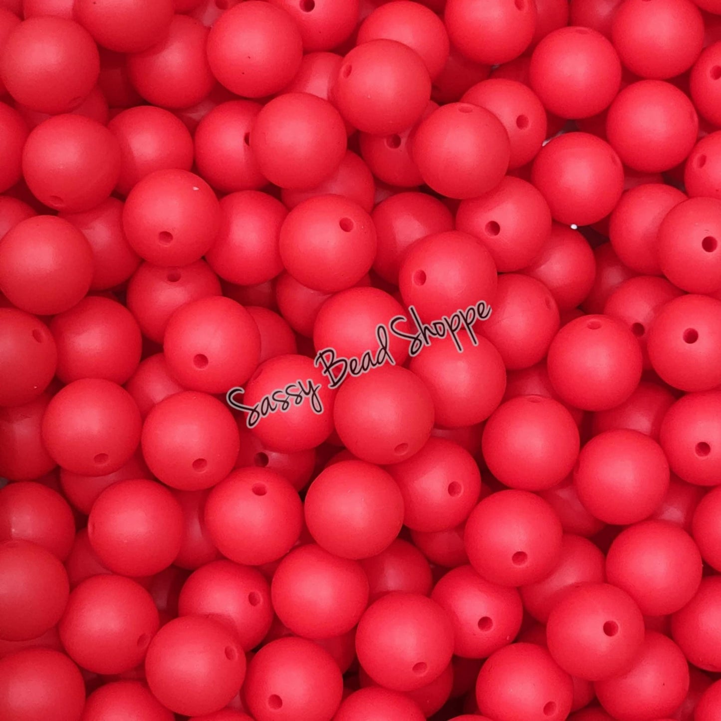 Sassy Bead Shoppe
Candy Apple Red Silicone Beads