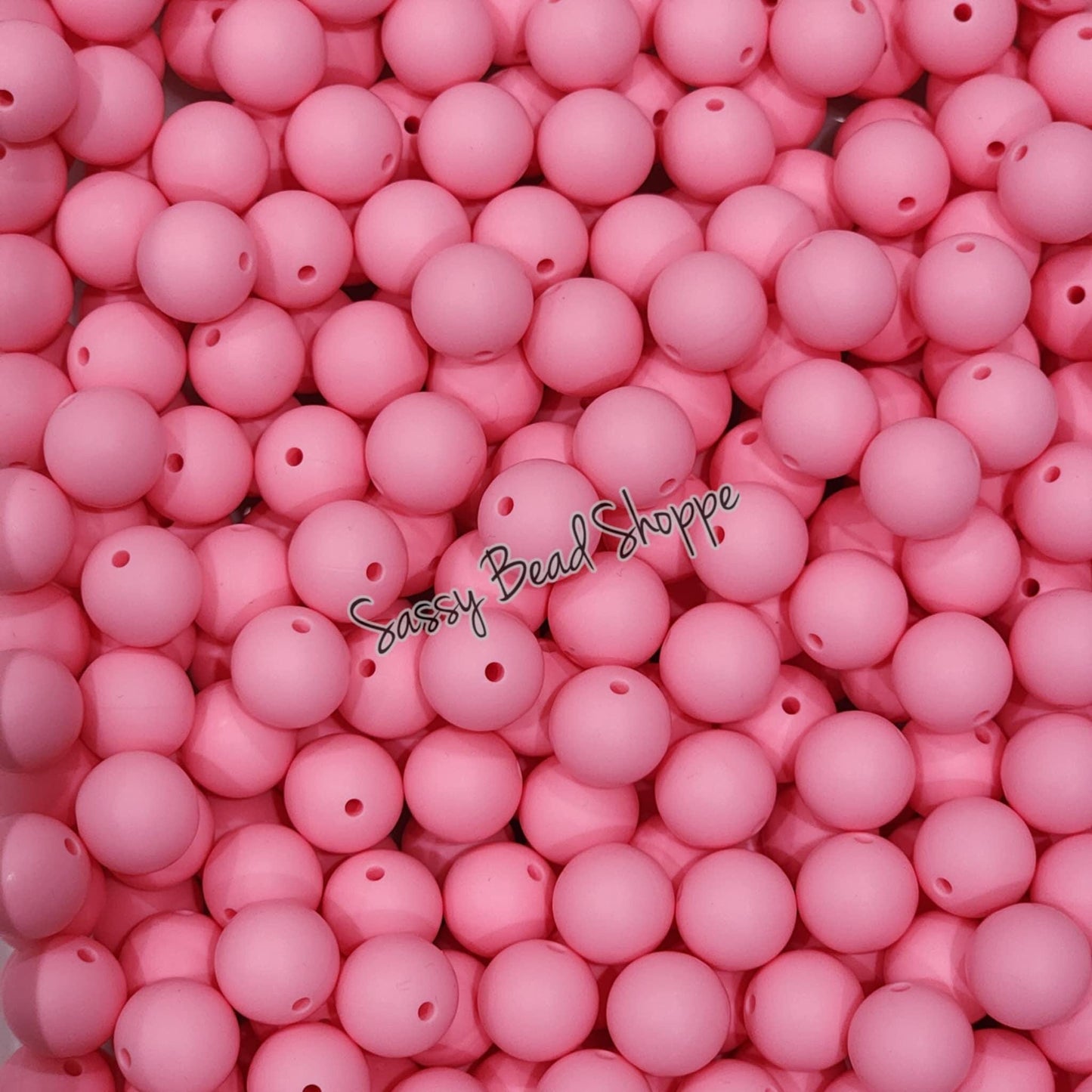 Sassy Bead Shoppe
Bubblegum Pink Silicone Beads
