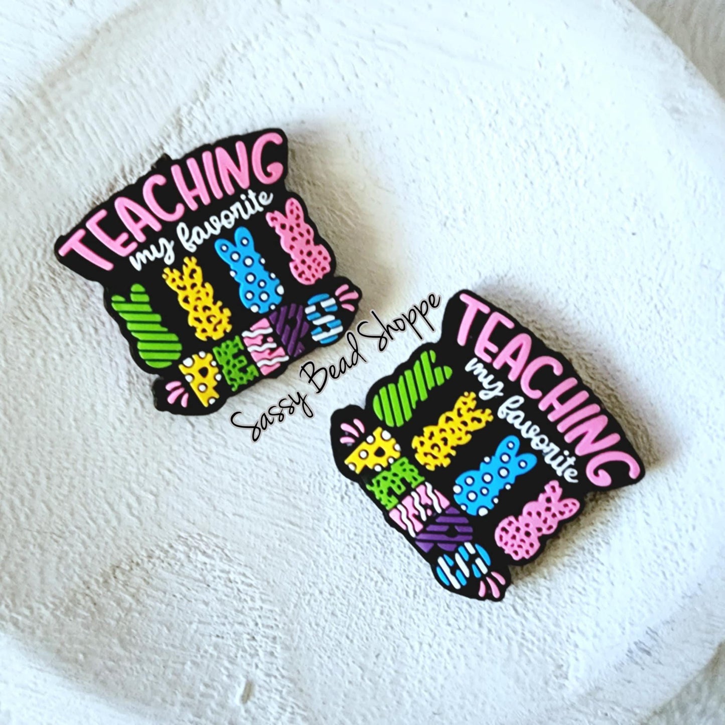 Teaching My Peeps Focal Beads - Sassy Bead Shoppe