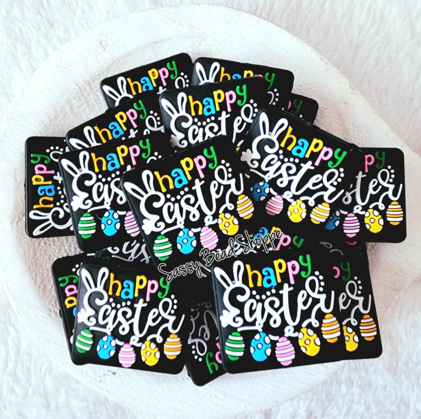 Happy Easter Focal Beads - Sassy Bead Shoppe
