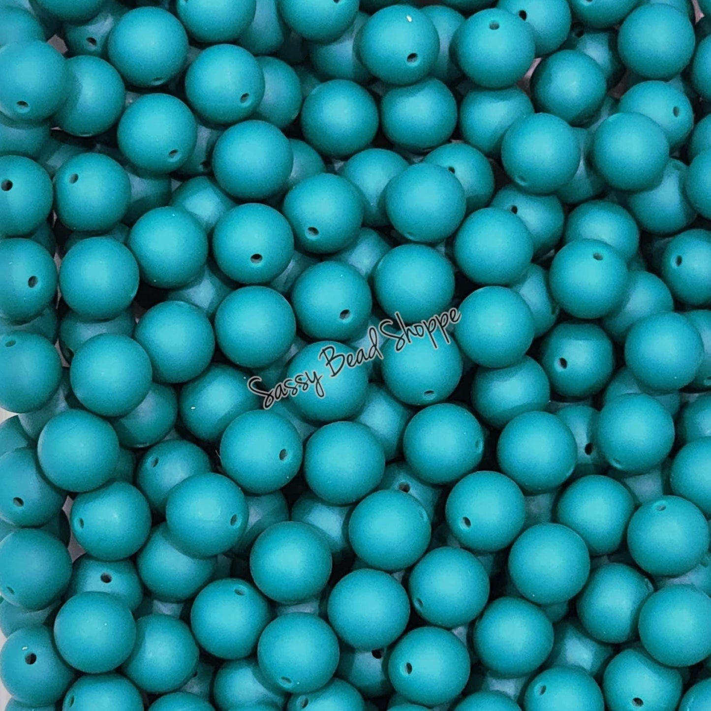 Sassy Bead Shoppe
Dark Teal Silicone Beads