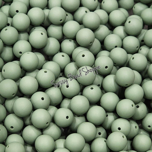Sassy Bead Shoppe
Dark Sage Silicone Beads