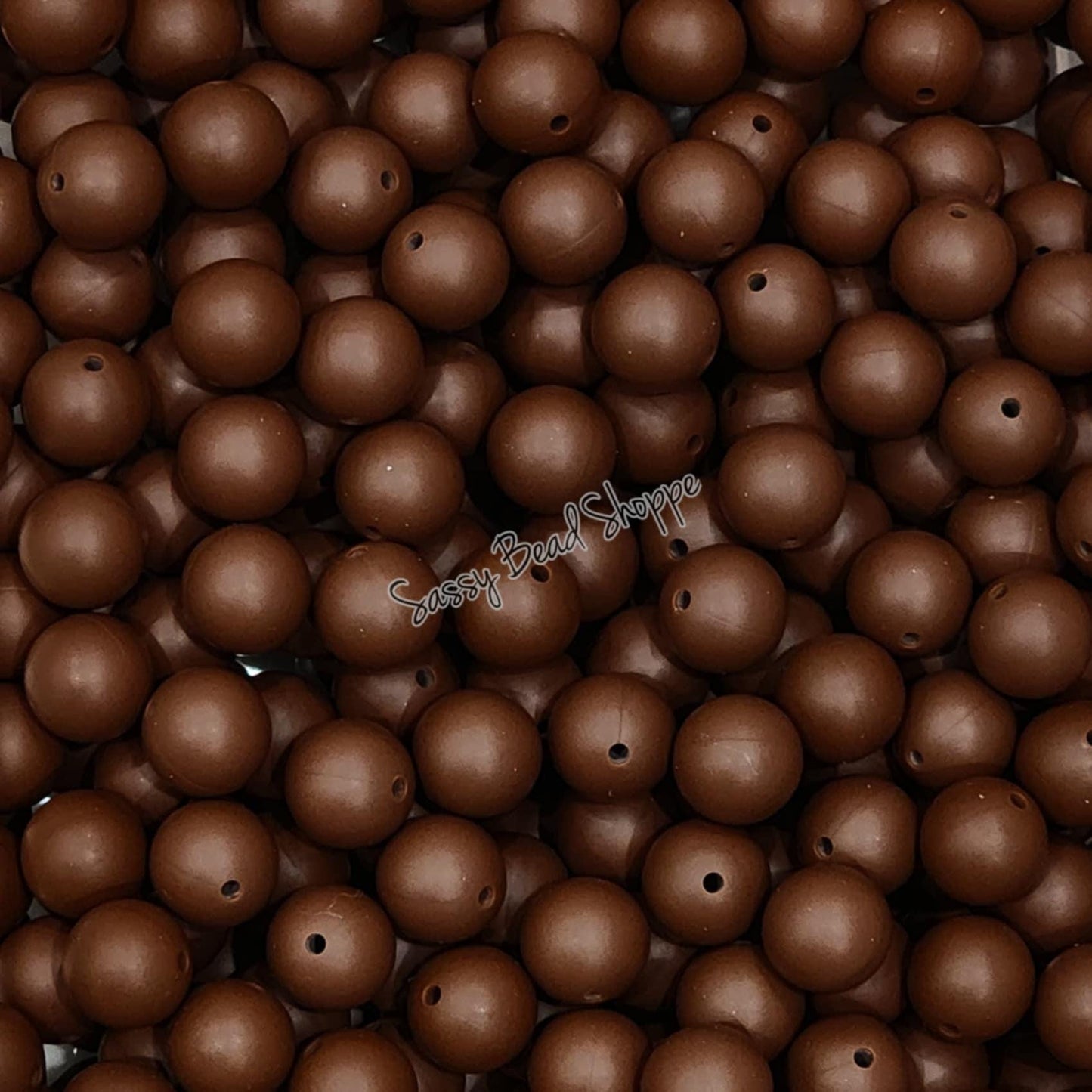 Sassy Bead Shoppe
Chocolate Silicone Beads