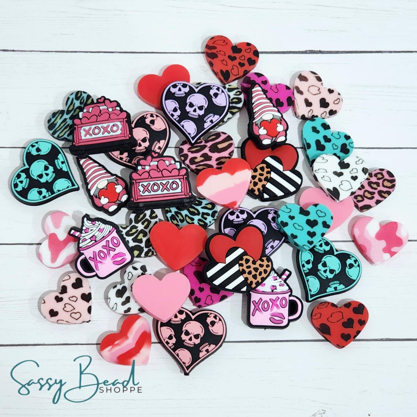 Sassy Bead Shoppe
Valentine's Day Focal Bead Mix