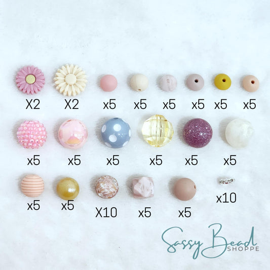 Sassy Bead Shoppe
Blissful Blush Craft Kit
What you will receive