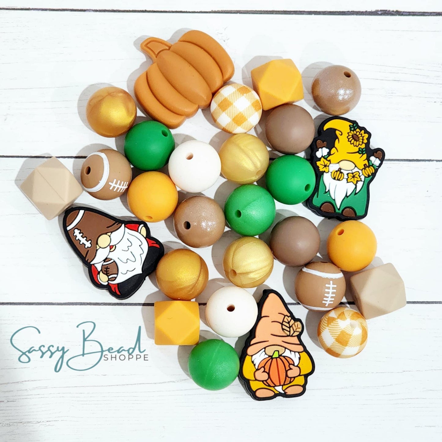 Sassy Bead Shoppe
Hi Pumpkin Bead Mix 28 count