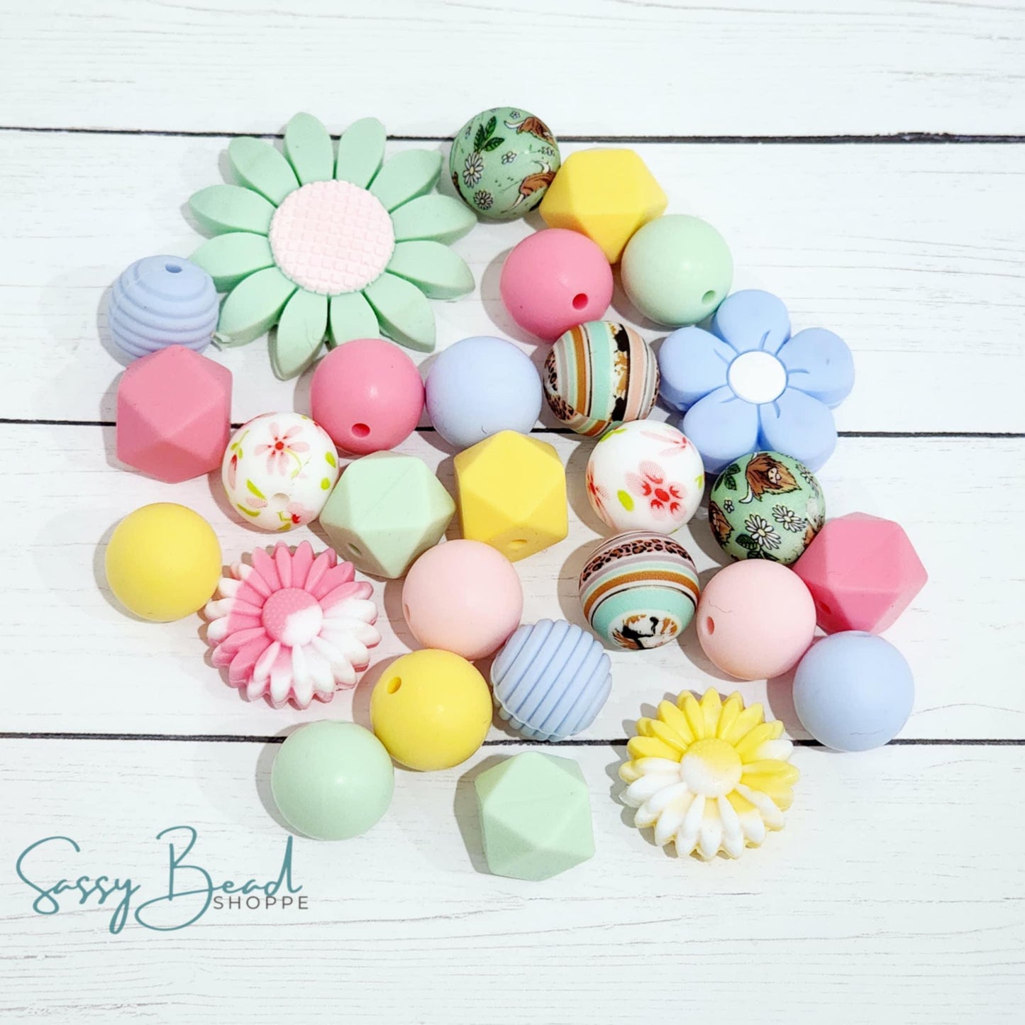 Sassy Bead Shoppe
Delightful Day Bead Mix
pack of 24 count mix