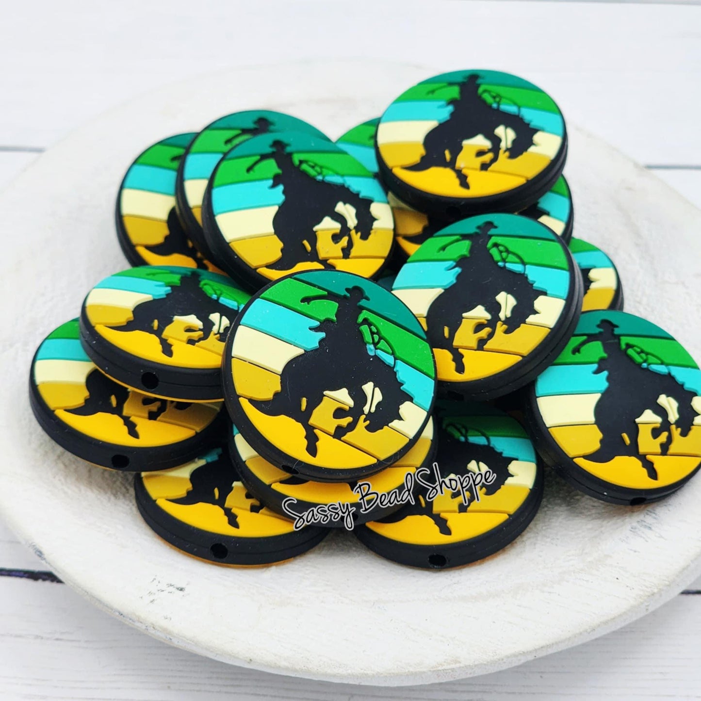 Sassy Bead Shoppe
Cowboy Focal Bead