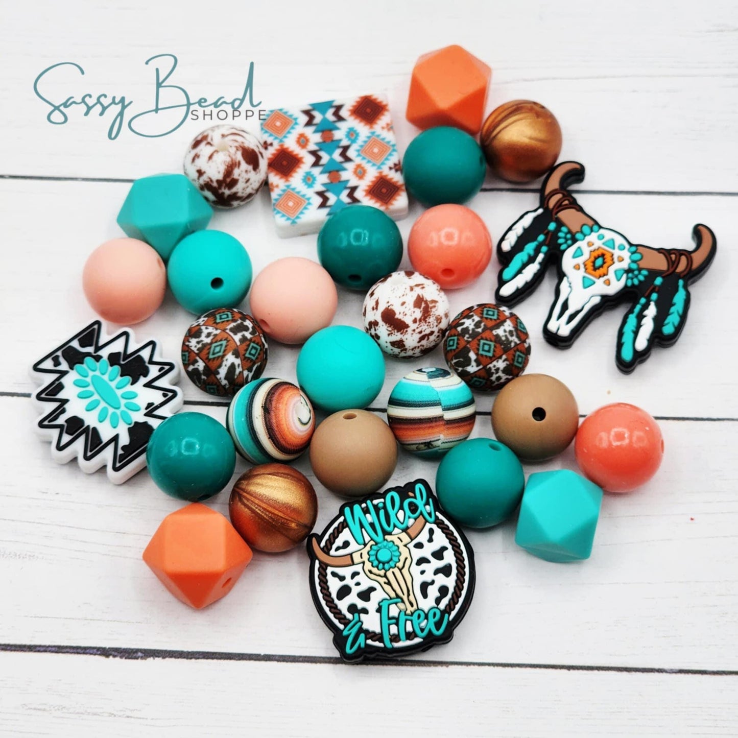 Sassy Bead Shoppe
Spurs & Sequins Silicone Mix
28 Count