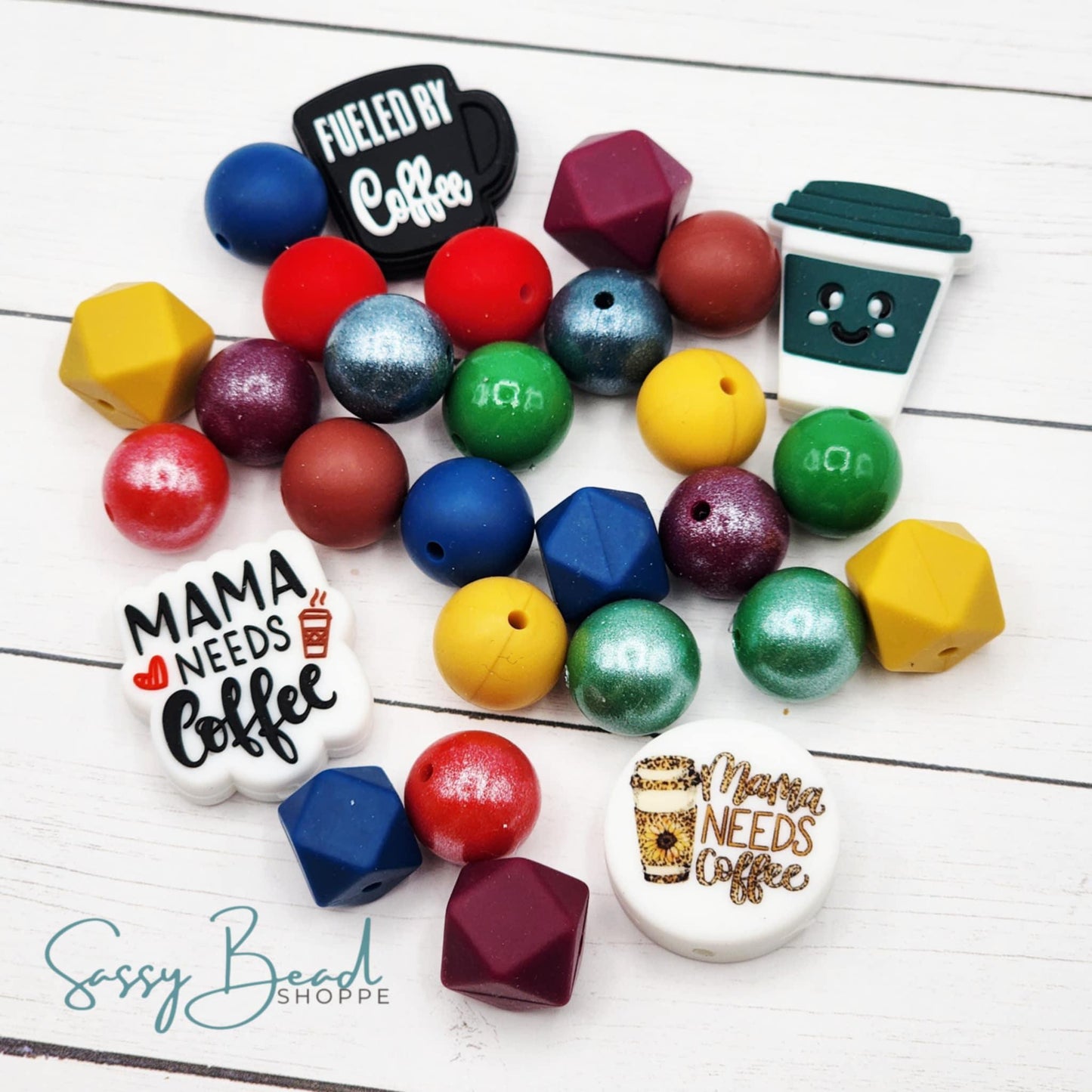 Sassy Bead Shoppe
Need Coffee Silicone Mix
28 count