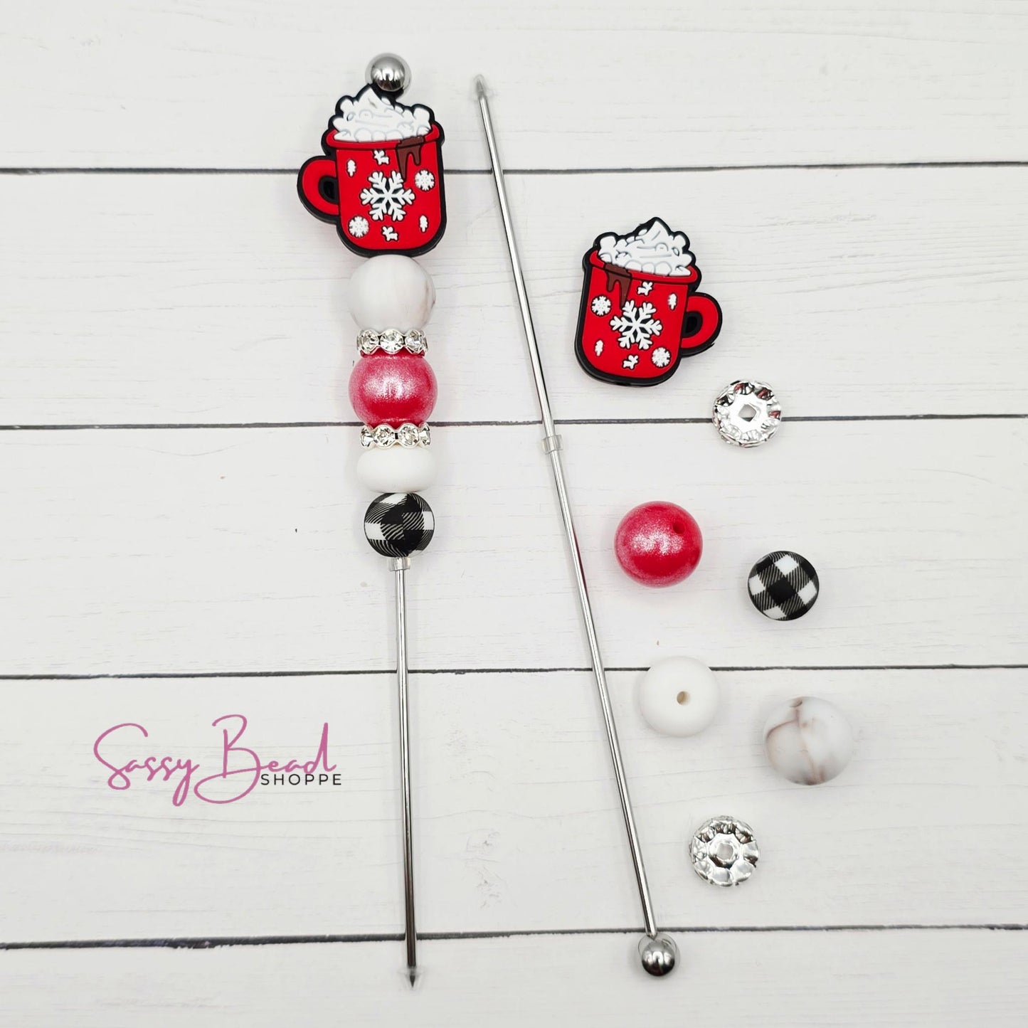 Snowflake Coffee Mug Cookie Scribe DIY Kit