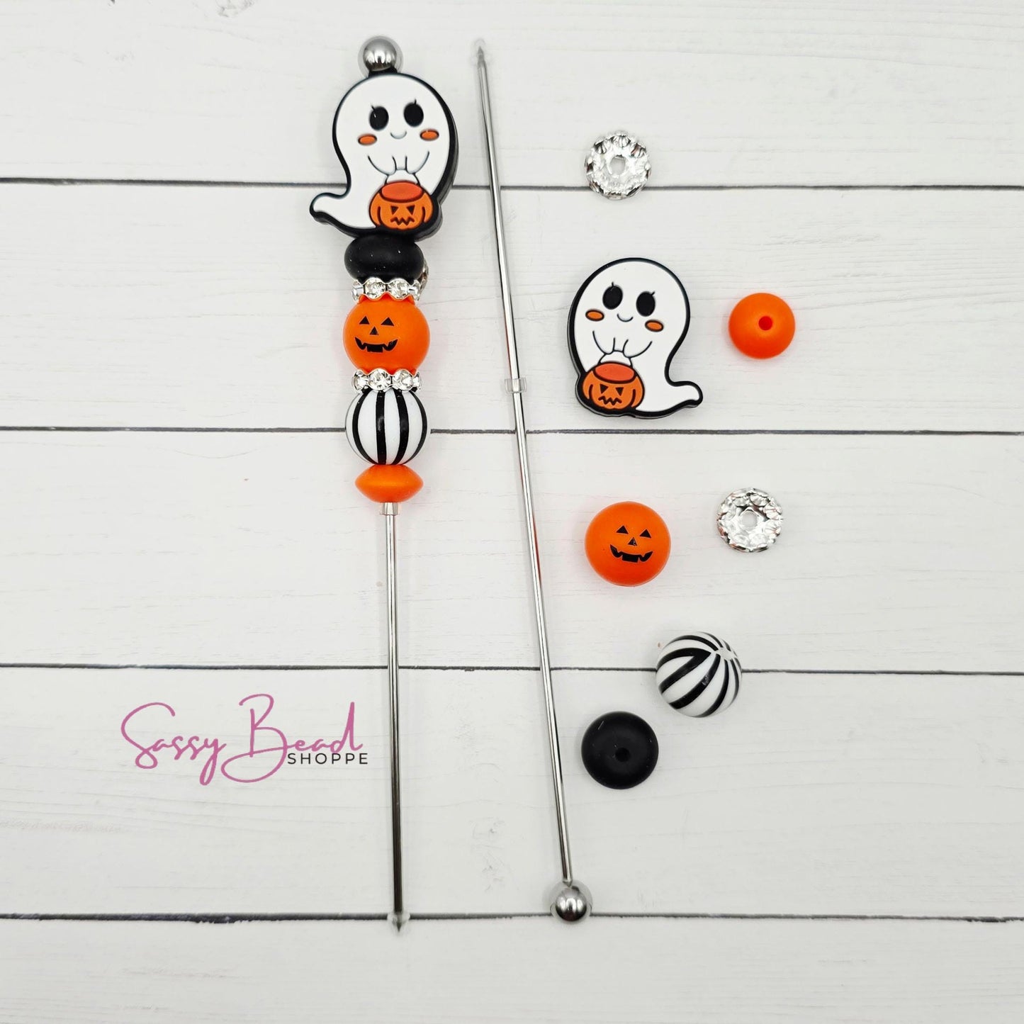 Cute Ghost & Pumpkin Cookie Scribe DIY Kit