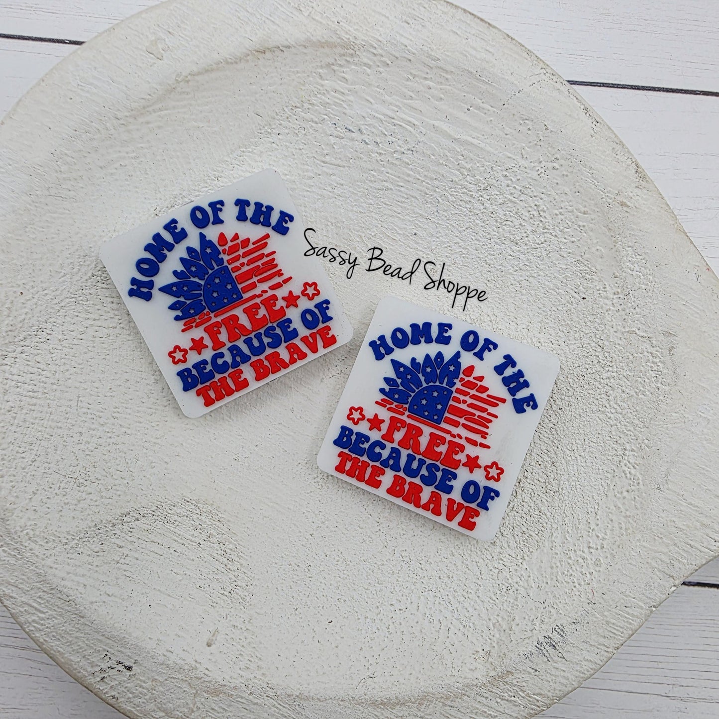 Home of The Free Focal Beads