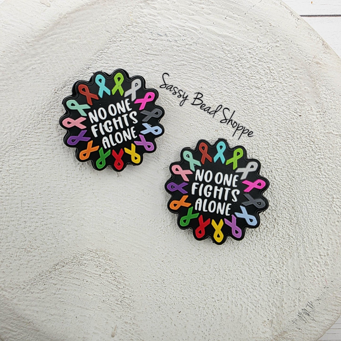 Support Awareness Focal Beads