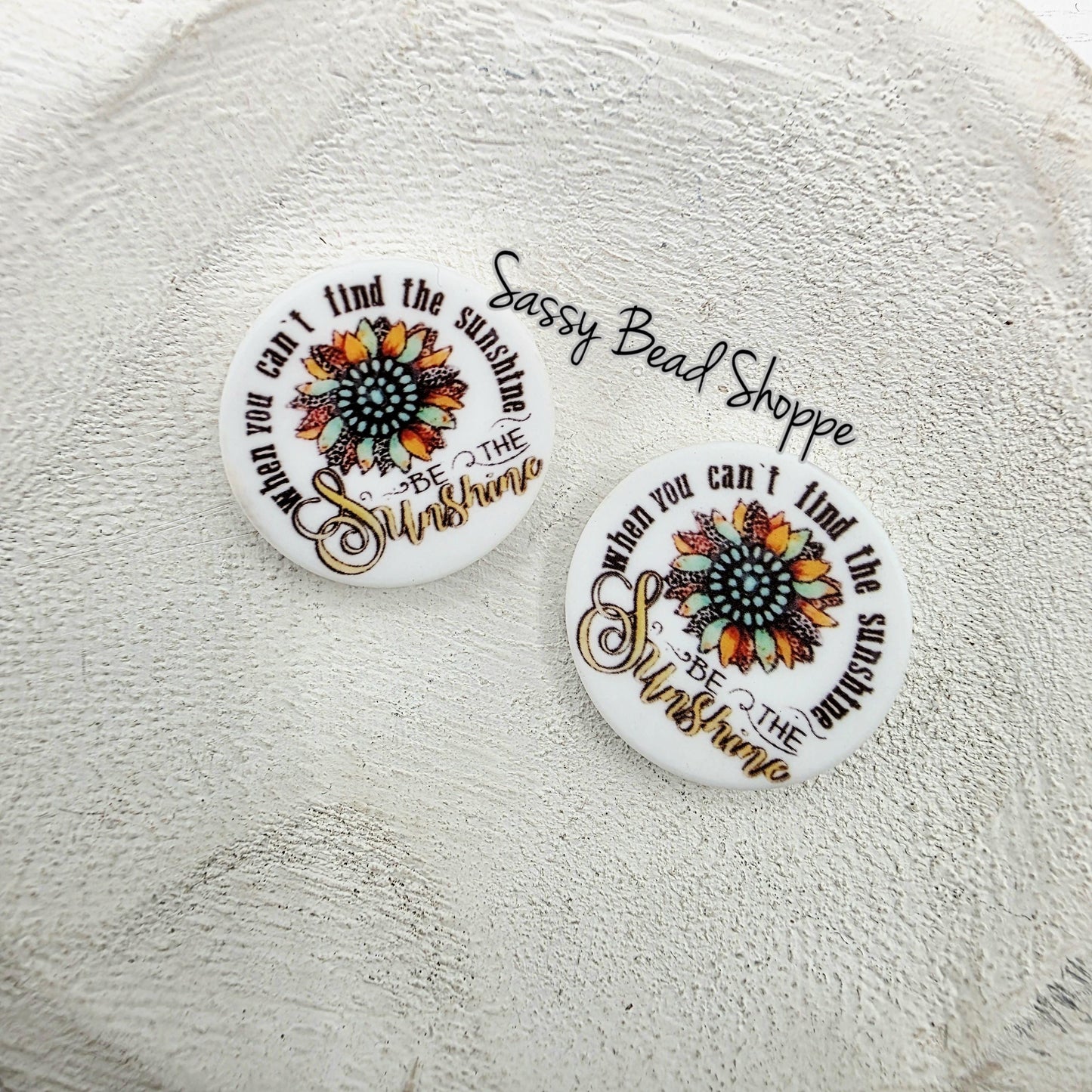 Be The Sunshine Focal Beads