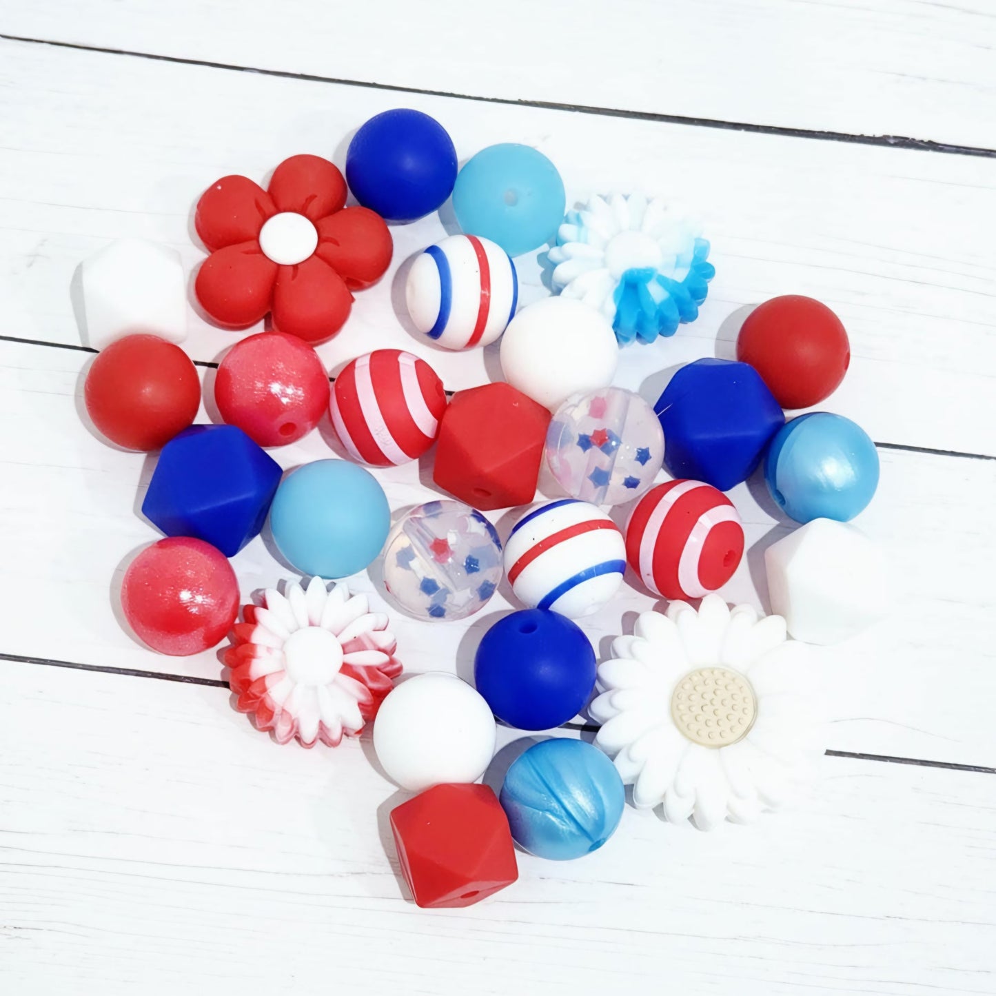USA Bloomin Silicone Bead Mix