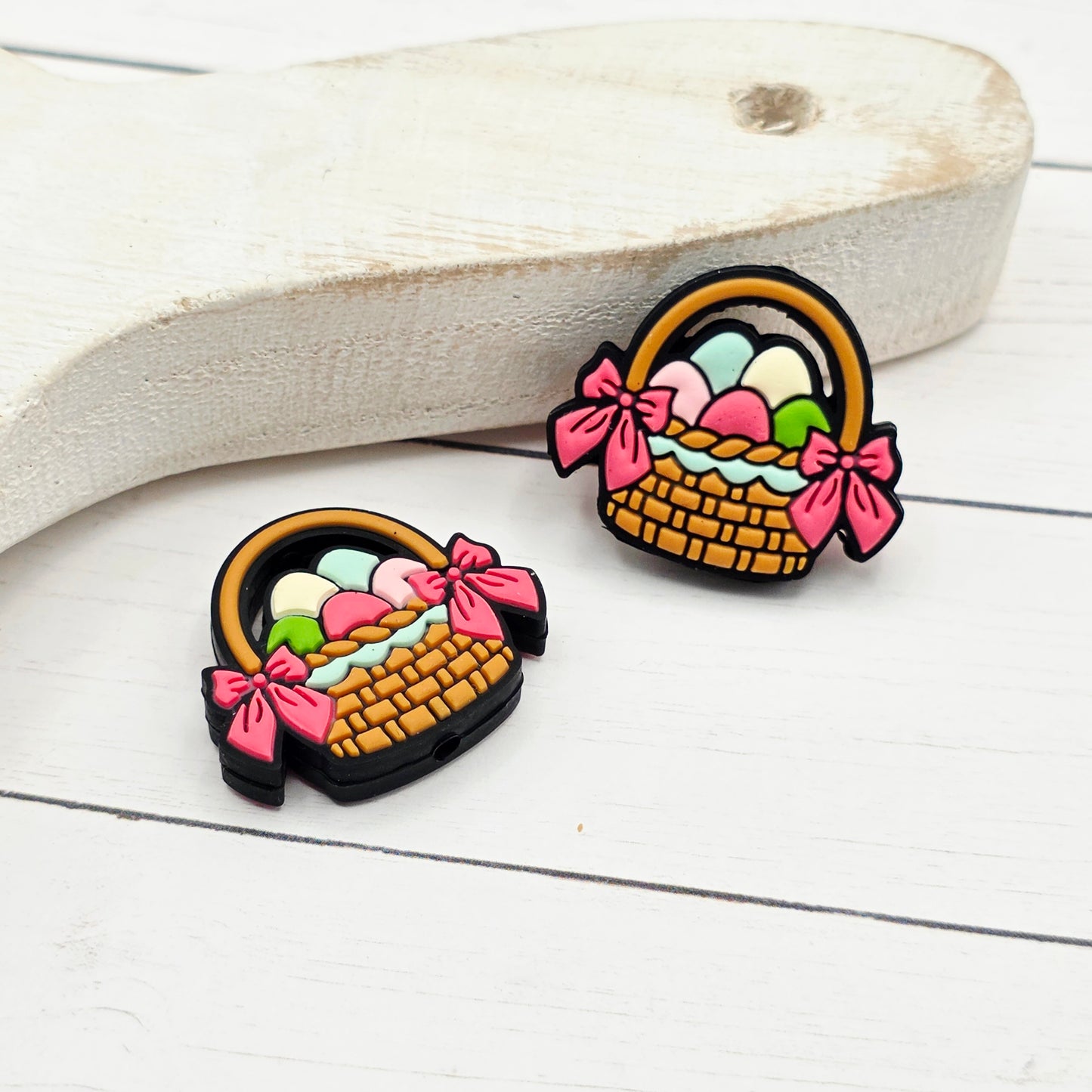 Easter Egg Basket Focal Beads