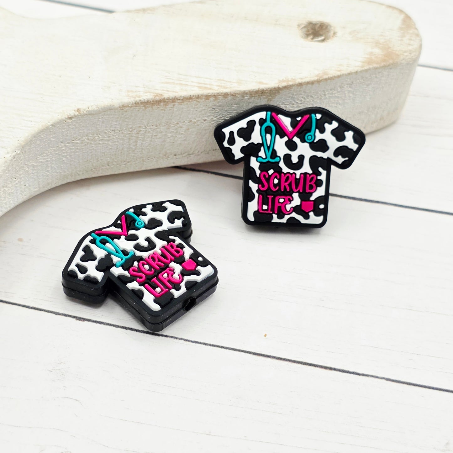 Scrub Life Focal Beads
