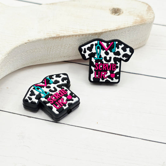 Scrub Life Focal Beads