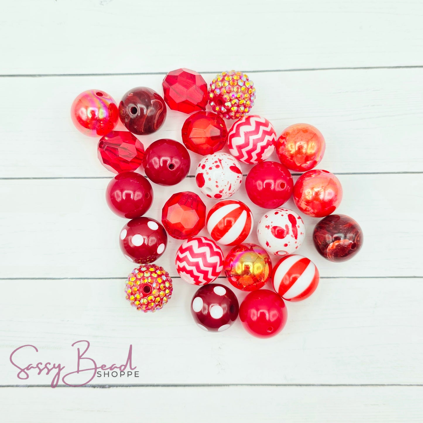 Really Red Bead Mix
