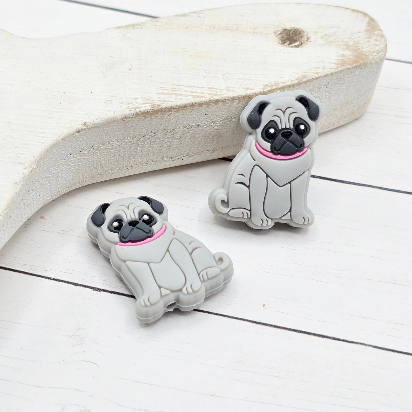 Pug Focal Bead