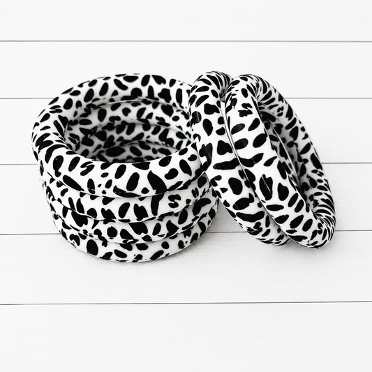 65mm Cow Print Silicone Ring