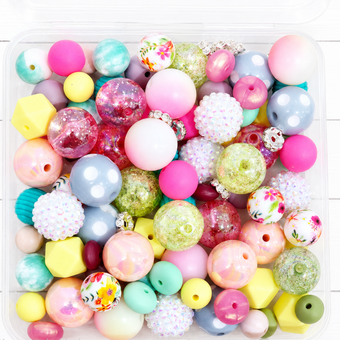 Spring Blossom Bead Box