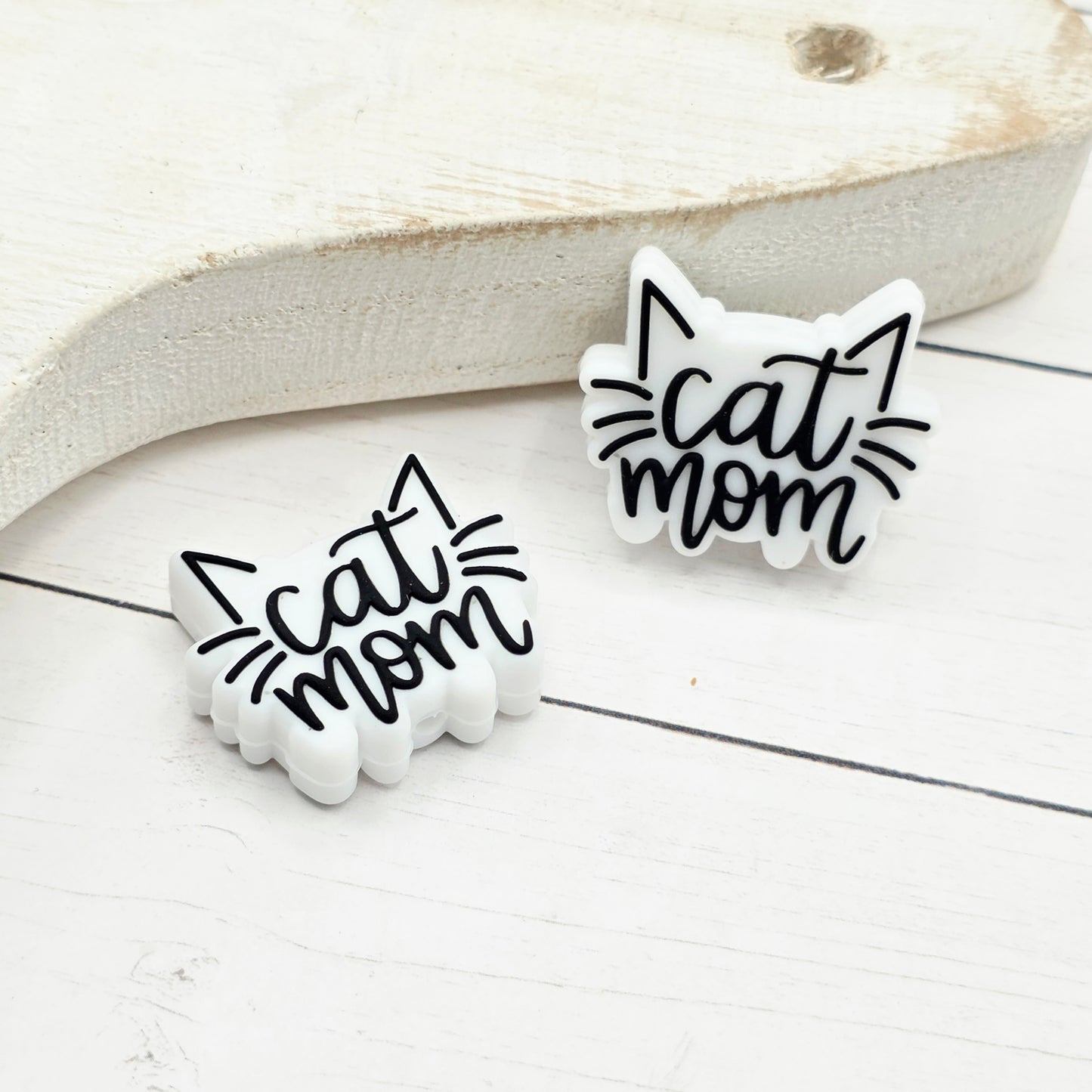 Cat Mom Focal Bead