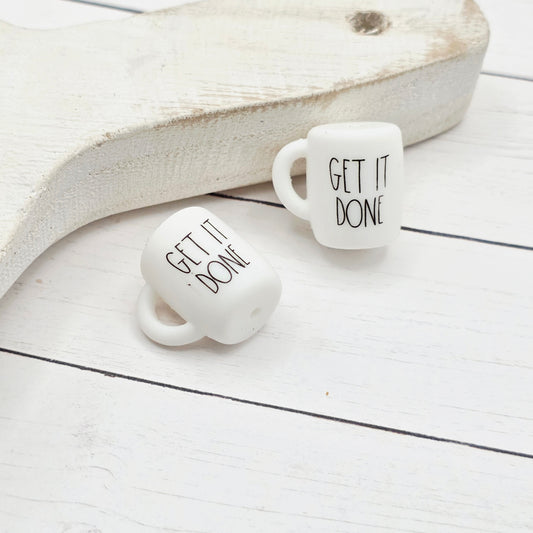Get It Done Coffee Mug Beads
